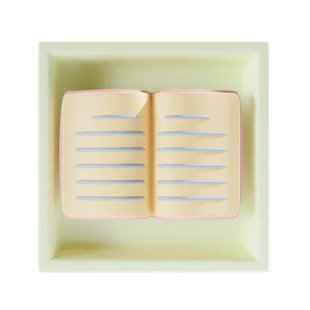 Book  3D Icon