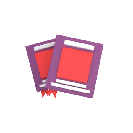 Book  3D Icon