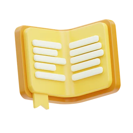 Book  3D Icon