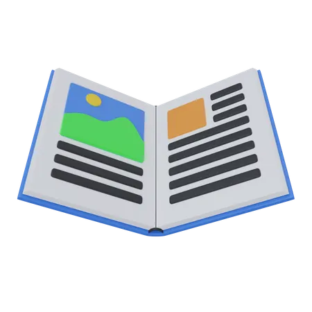 Book  3D Icon