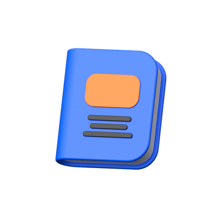 Book  3D Icon