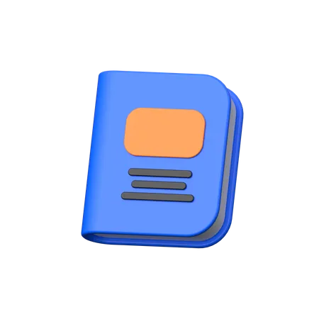 Book  3D Icon