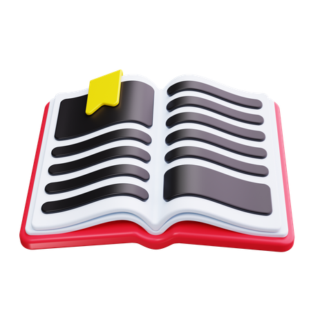 Book  3D Icon