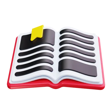 Book  3D Icon