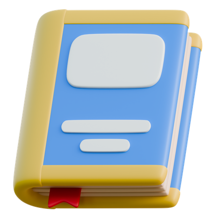 Book  3D Icon