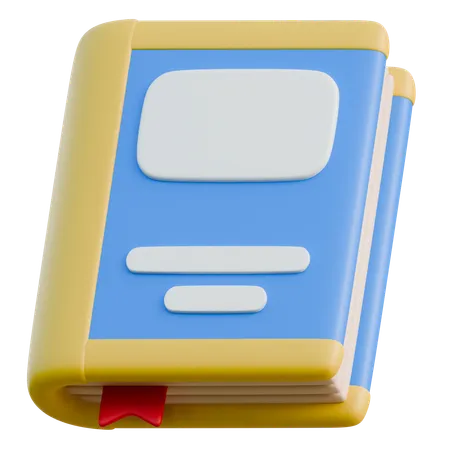 Book  3D Icon