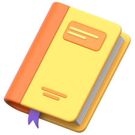 Book  3D Icon