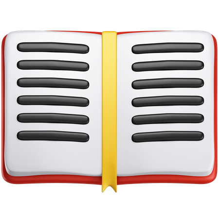 Book  3D Icon