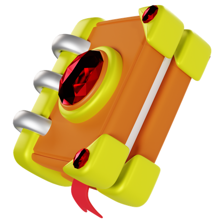 Book  3D Icon