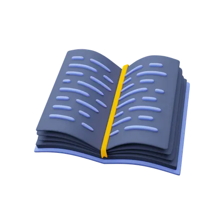 Book  3D Icon