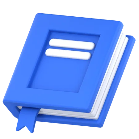 Book  3D Icon