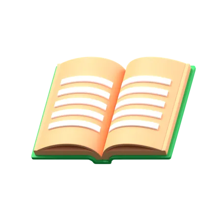 Book  3D Icon