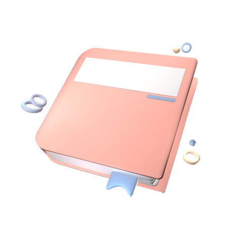 Book  3D Icon