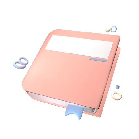 Book  3D Icon