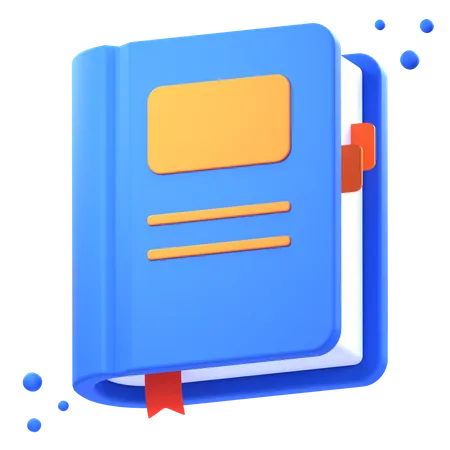 Book  3D Icon