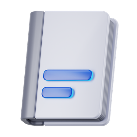 Book  3D Icon