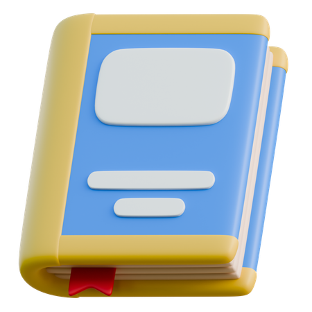 Book  3D Icon