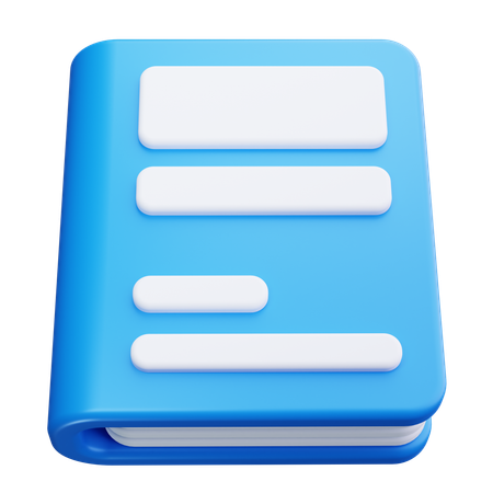 Book  3D Icon