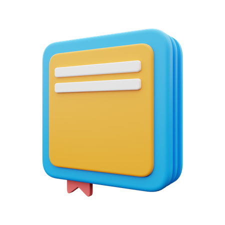 Book  3D Icon