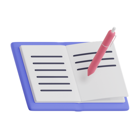 Book  3D Icon