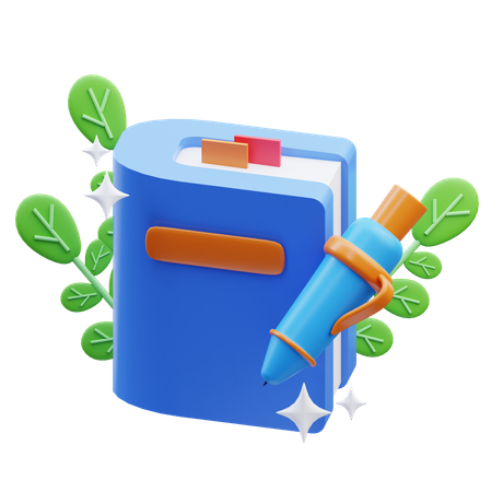 Book  3D Icon