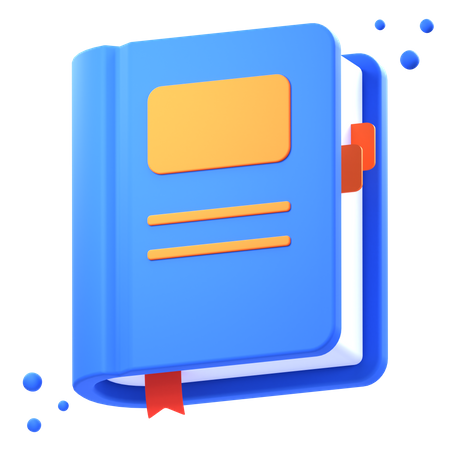 Book  3D Icon