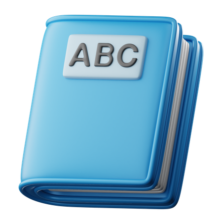 Book  3D Icon