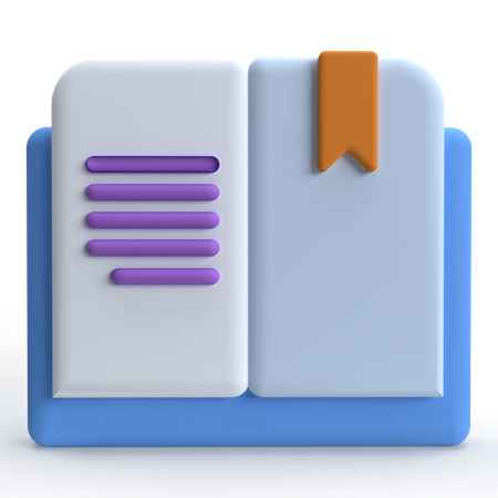 Book  3D Icon