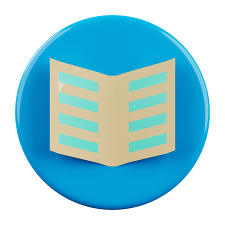 Book  3D Icon