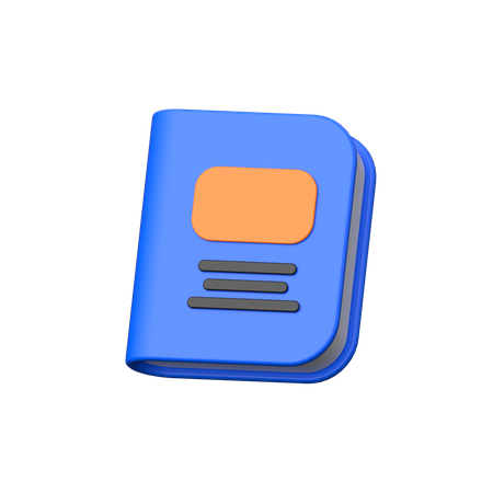 Book  3D Icon