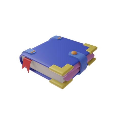 Book  3D Illustration