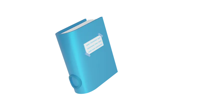 Reading Book Model 3D Icon