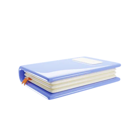 3 D Rendering Book Icon 3D Icon
