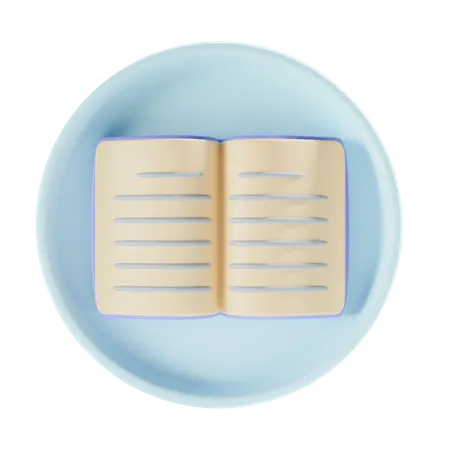 Book Back To School Icon 3D Icon