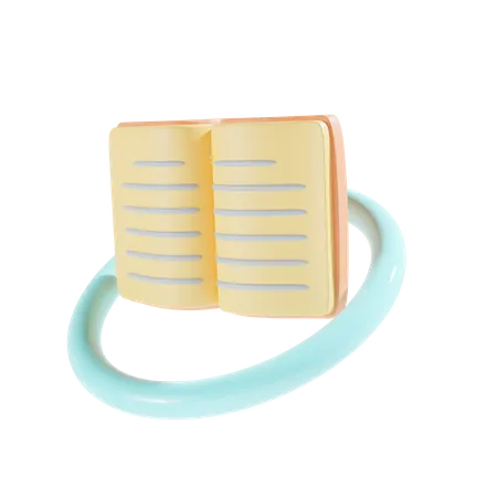 Book Back To School Icon 3D Icon