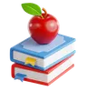 Book and Apple