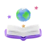 Book And Globe