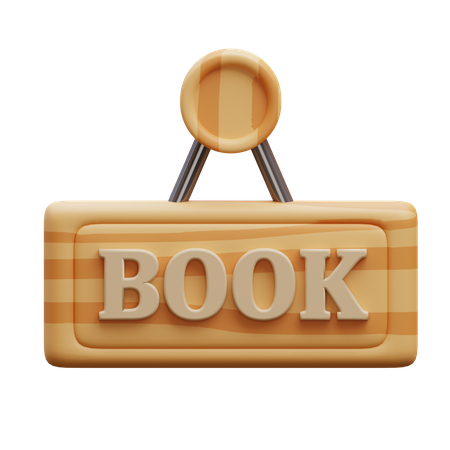 Book Board  3D Icon