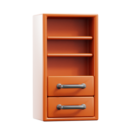 Book Case  3D Icon