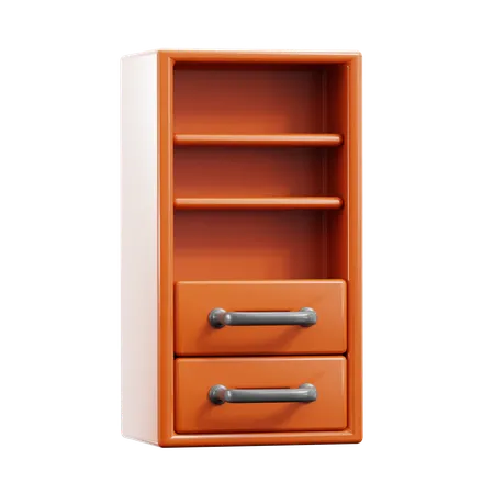 Book Case  3D Icon