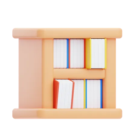 Book Case  3D Icon