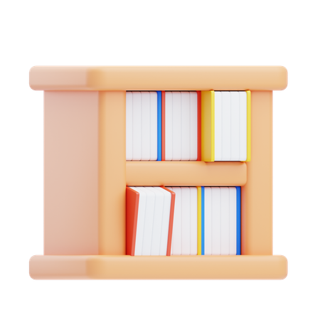 Book Case  3D Icon