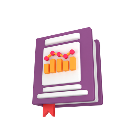 Book Data Analyst  3D Icon