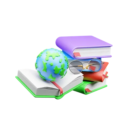 Book Day  3D Icon