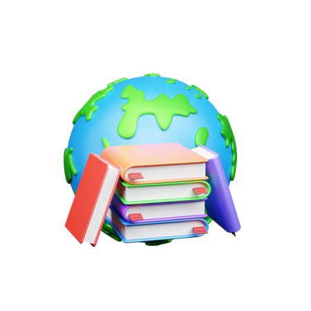 Book Day  3D Icon