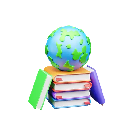 Book Day  3D Icon