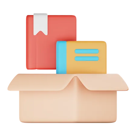 Book Donation  3D Icon