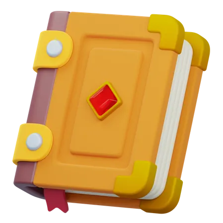 Book Game  3D Icon