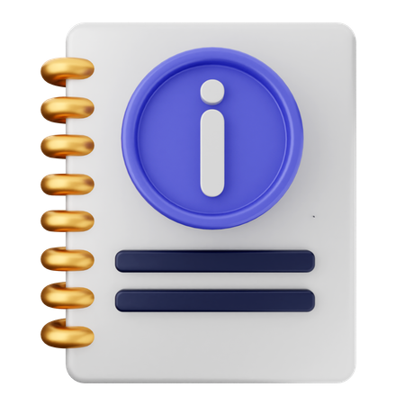 Book Helpdesk  3D Icon