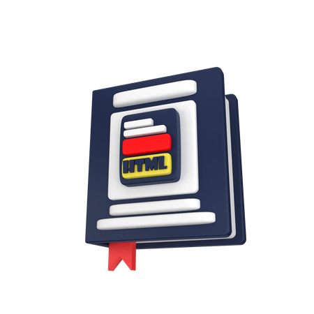 Book Html  3D Icon